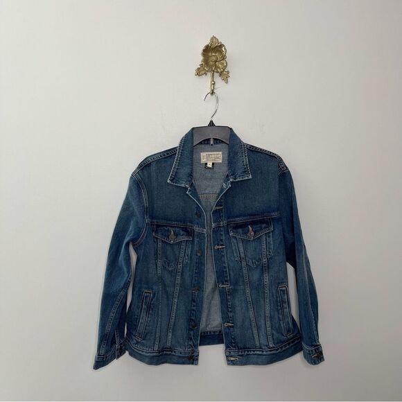 Current/Elliott Hatch The New Maternity Denim Jacket 1 S